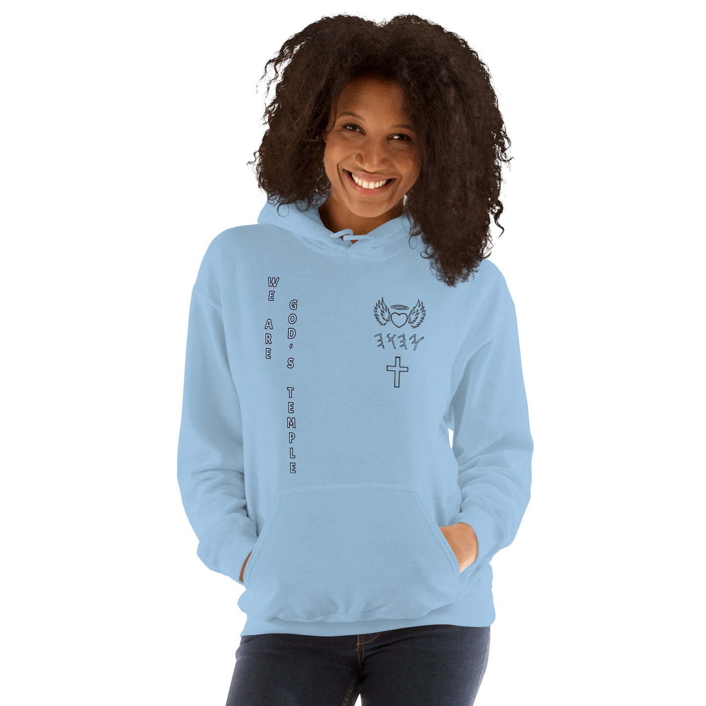 YAHUAH’s Temple J Unisex Hoodie