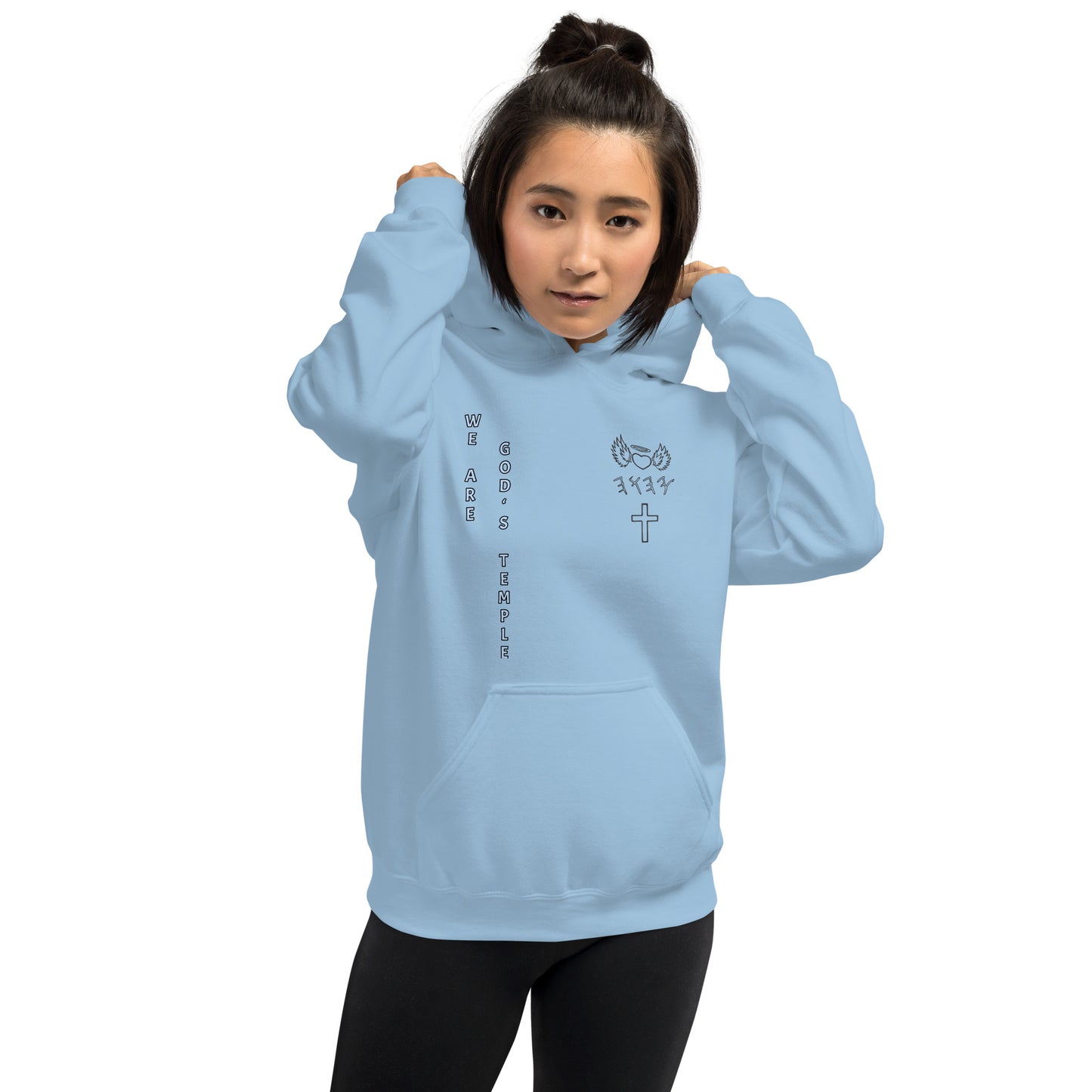 YAHUAH’s Temple J Unisex Hoodie