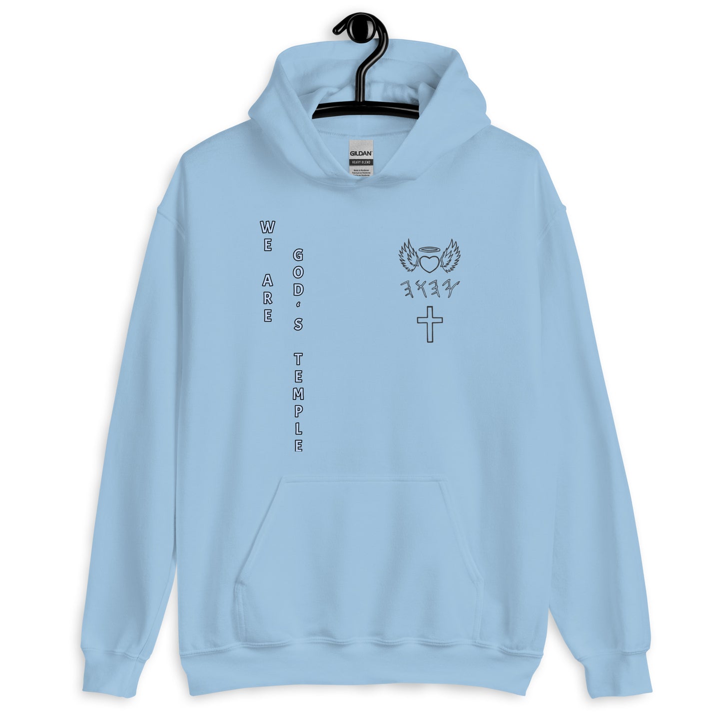 YAHUAH’s Temple J Unisex Hoodie