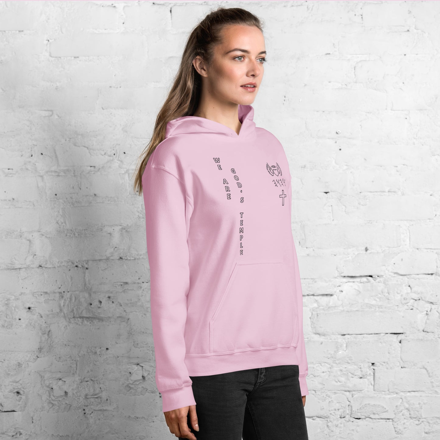 YAHUAH’s Temple J Unisex Hoodie