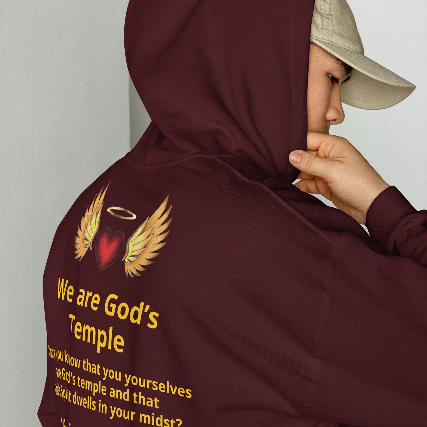 YAHUAH’s Temple J Unisex Hoodie