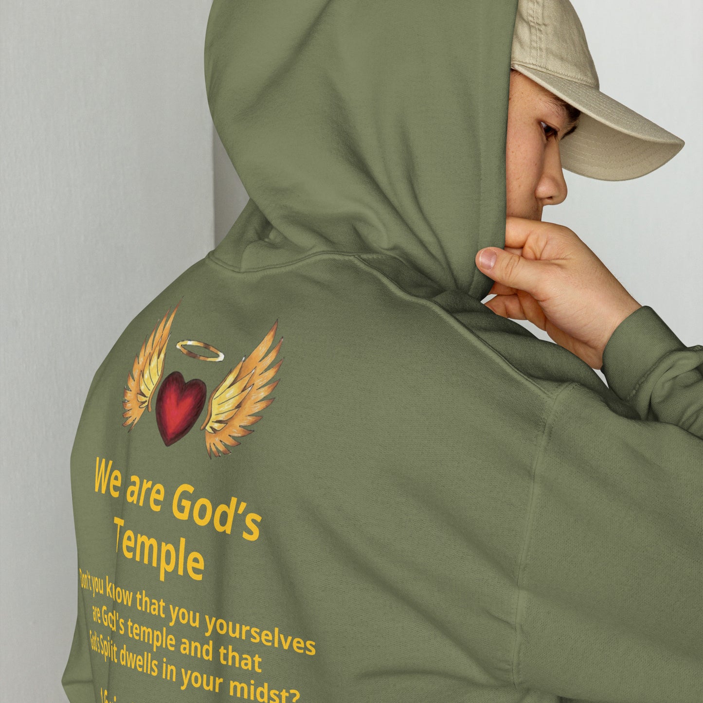 YAHUAH’s Temple J Unisex Hoodie