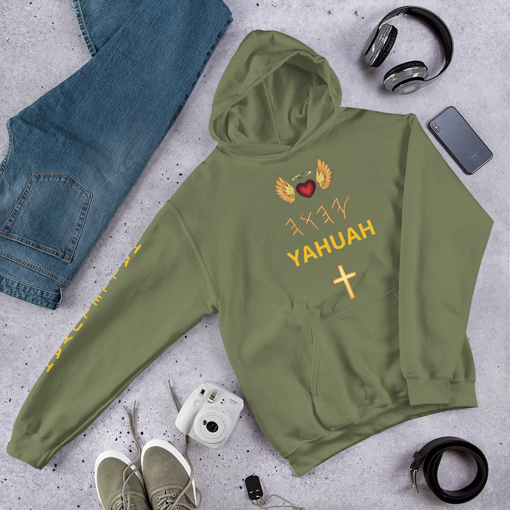 YAHUAH’s Temple J Unisex Hoodie
