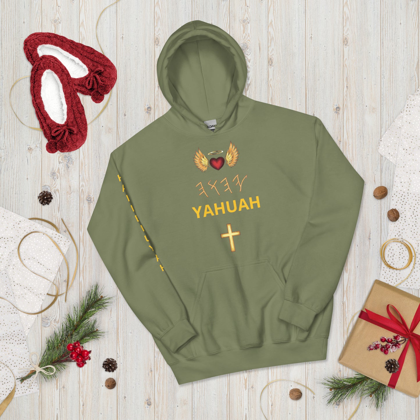 YAHUAH’s Temple J Unisex Hoodie
