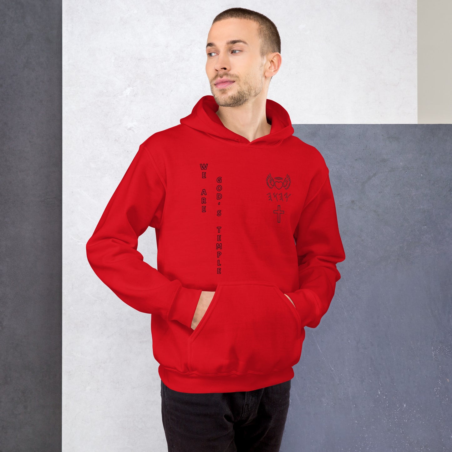 YAHUAH’s Temple J Unisex Hoodie