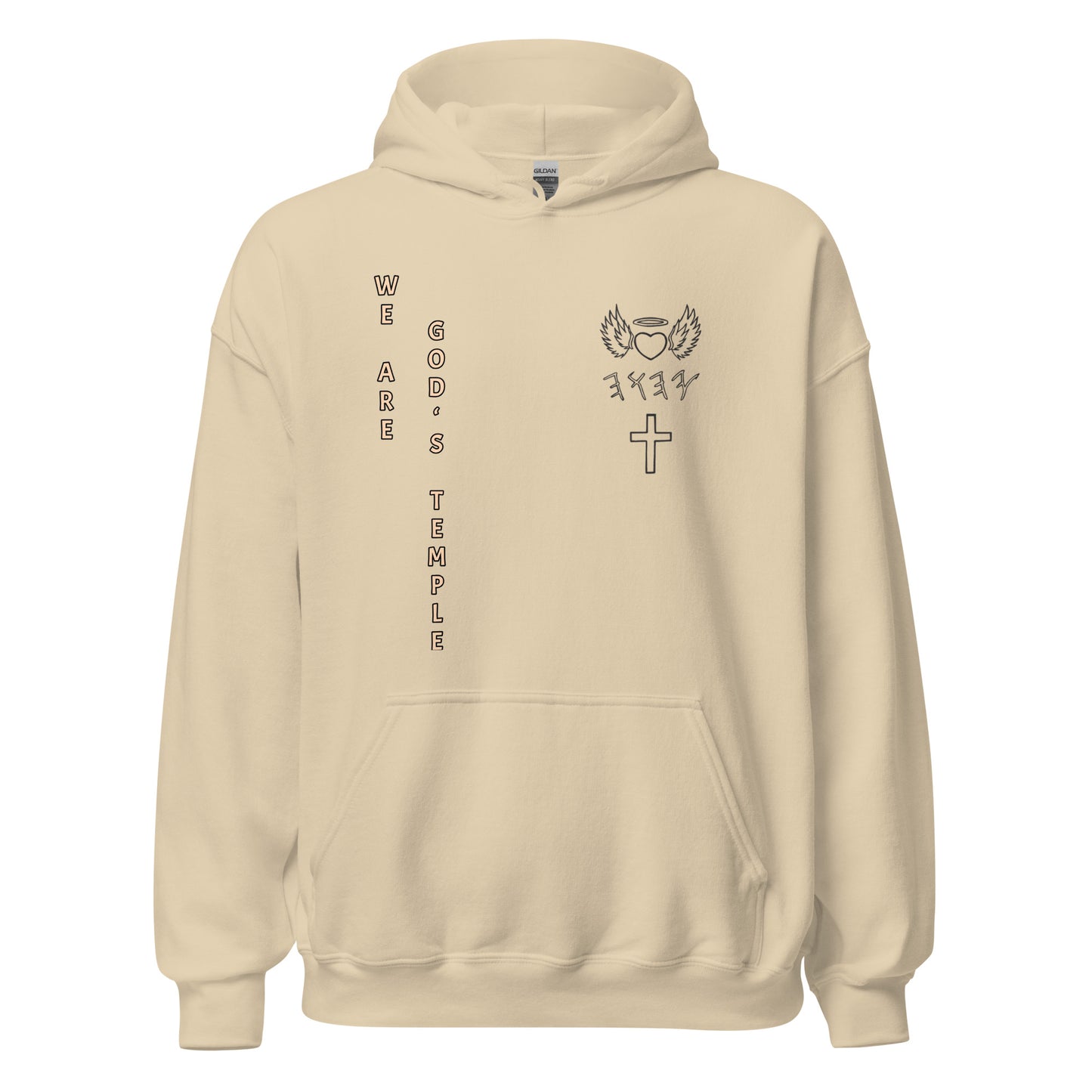 YAHUAH’s Temple J Unisex Hoodie
