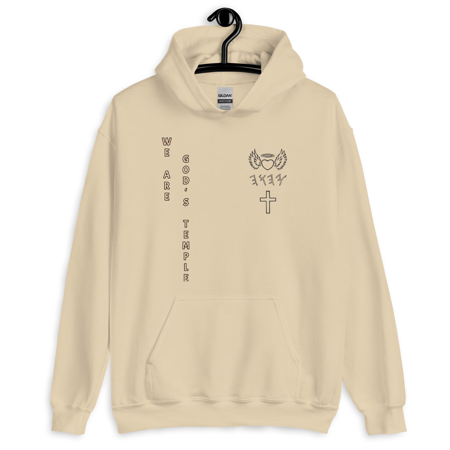 YAHUAH’s Temple J Unisex Hoodie