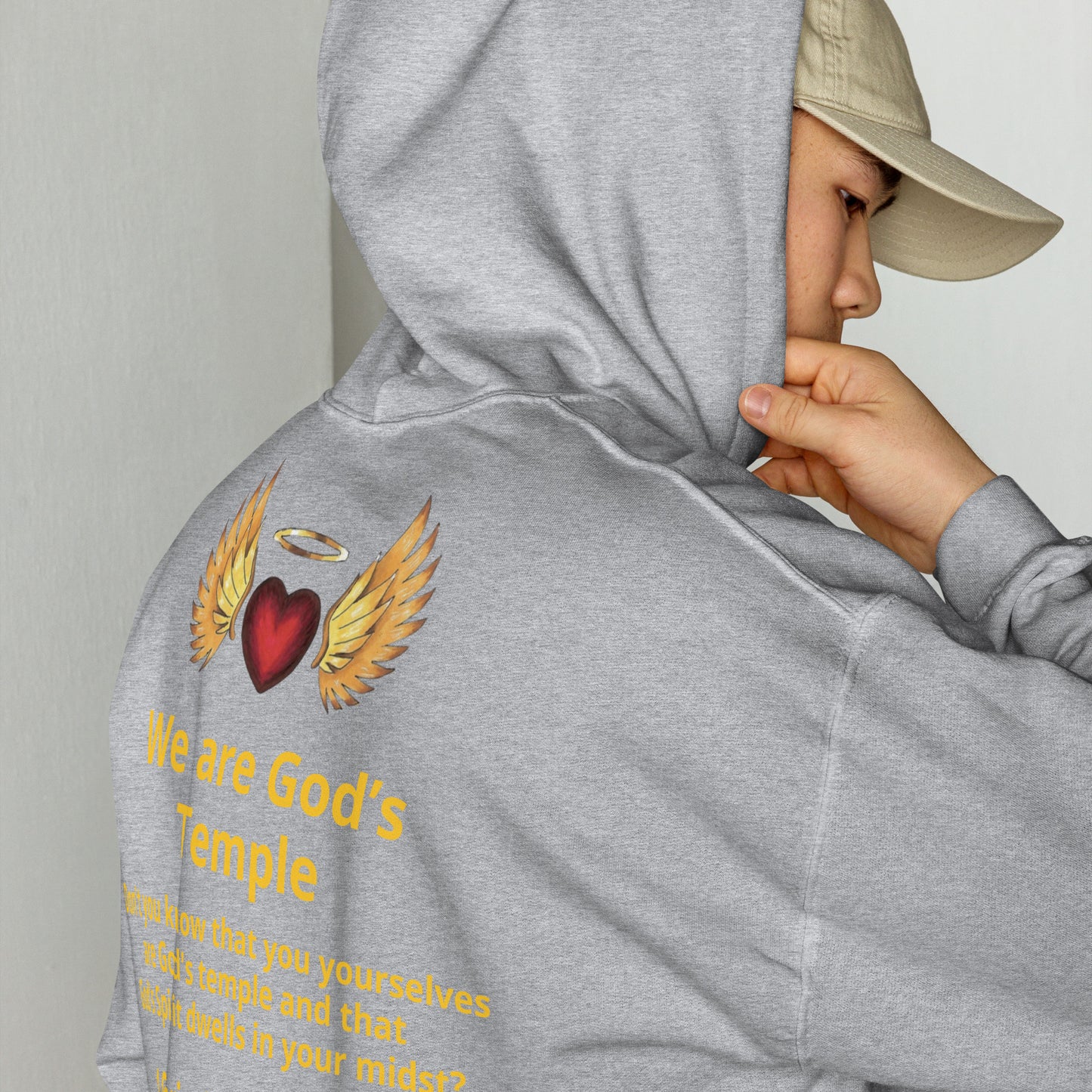 YAHUAH’s Temple J Unisex Hoodie