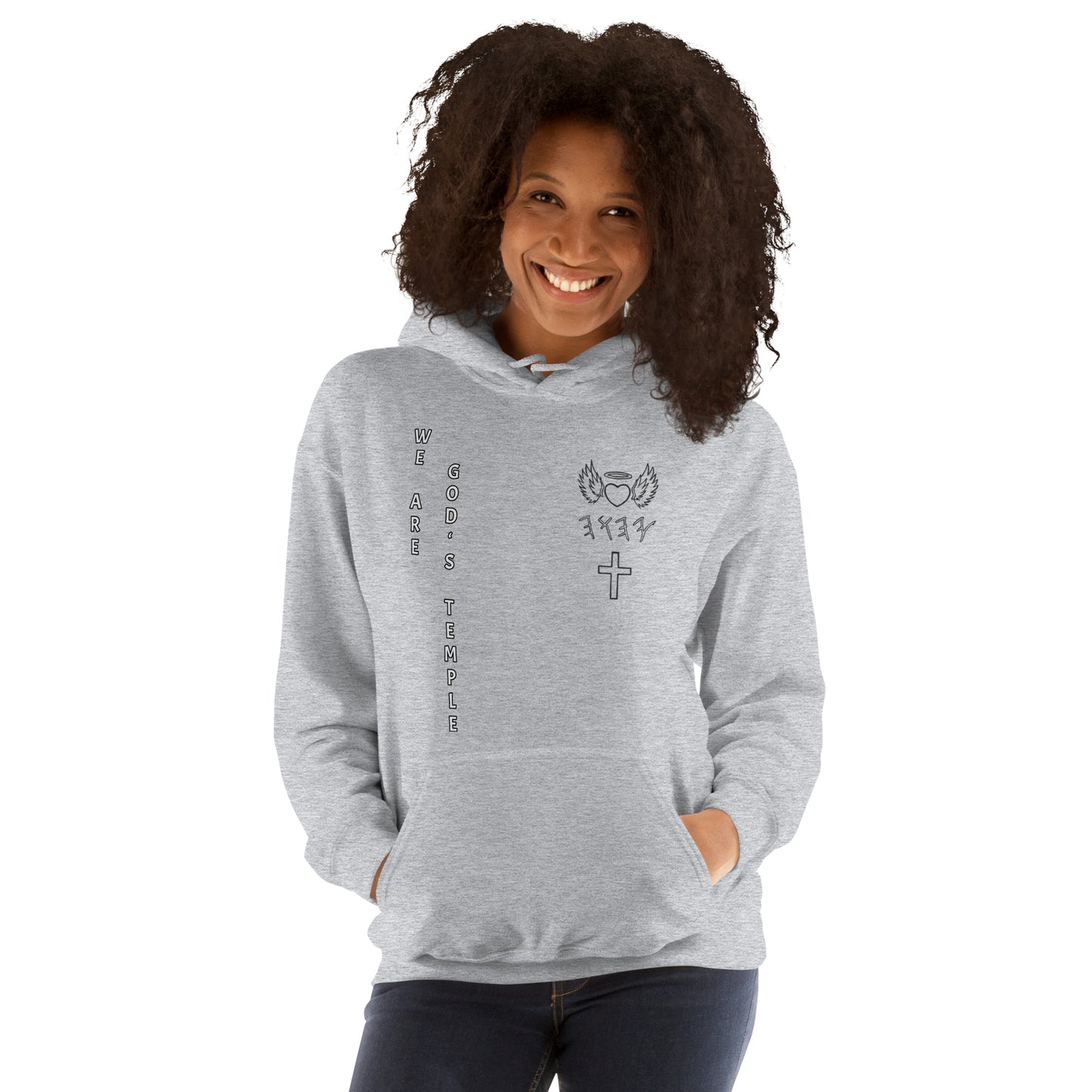 YAHUAH’s Temple J Unisex Hoodie