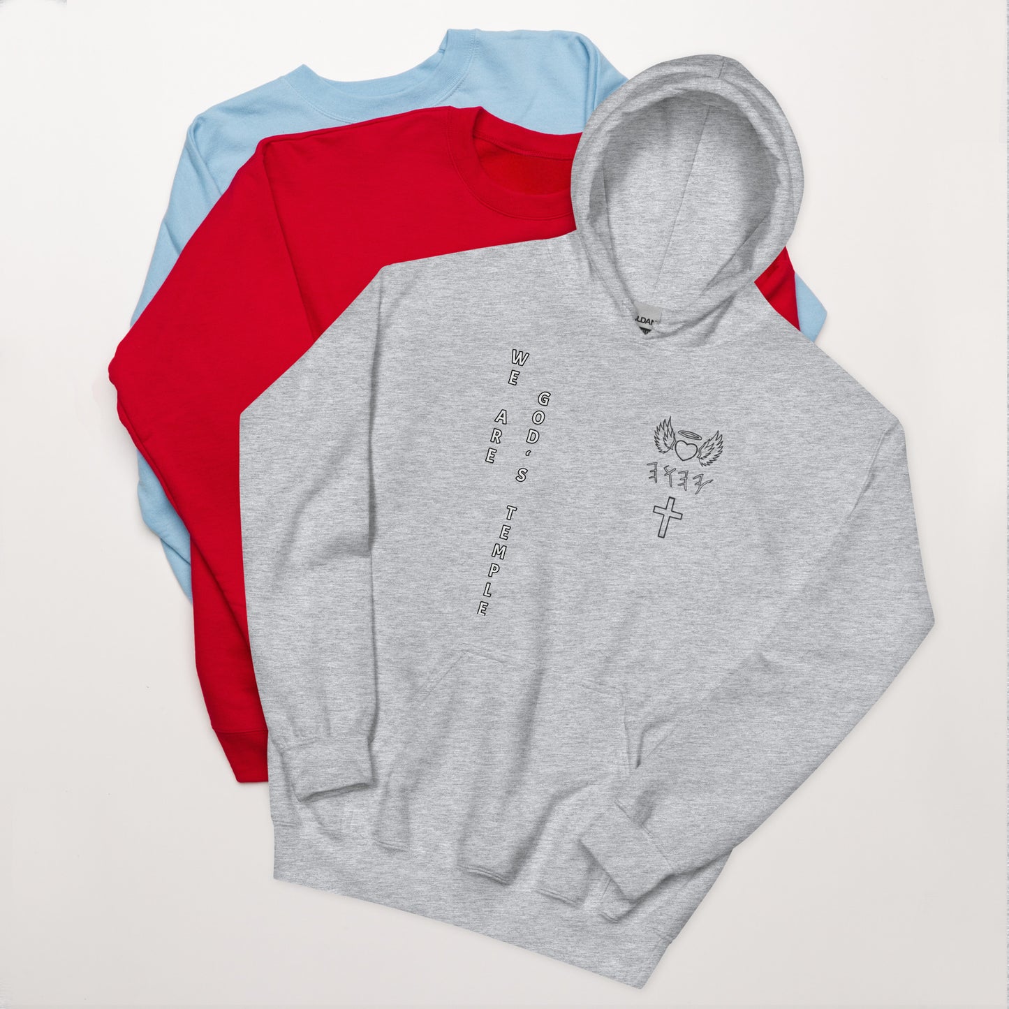 YAHUAH’s Temple J Unisex Hoodie