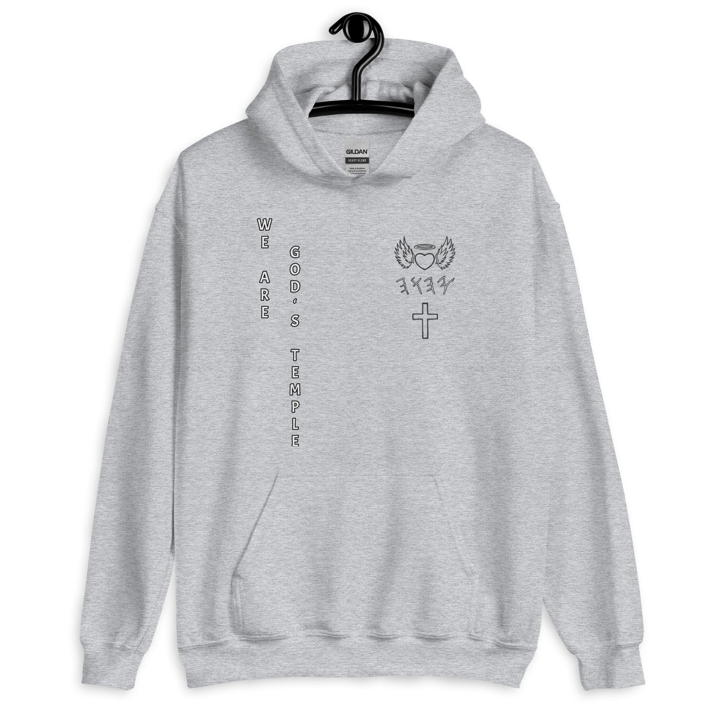 YAHUAH’s Temple J Unisex Hoodie