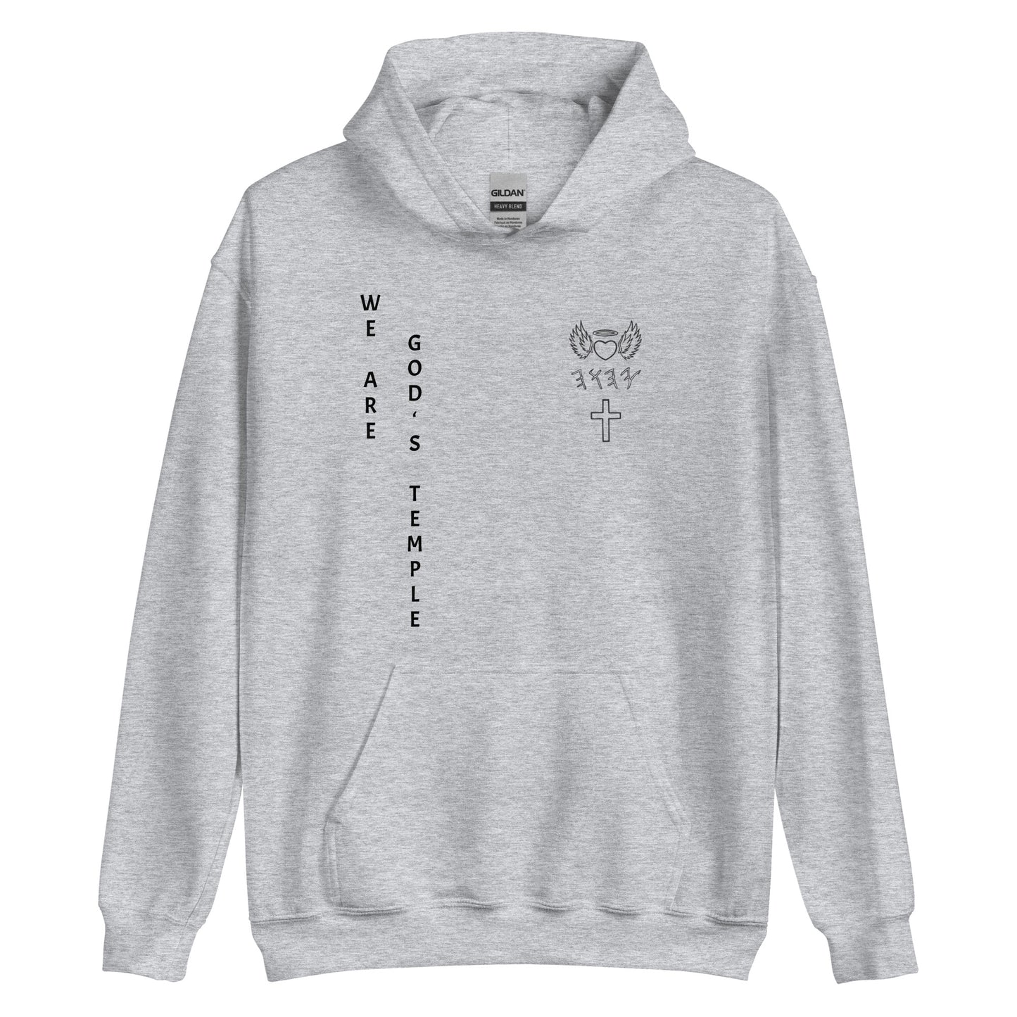 YAHUAH’s Temple J Unisex Hoodie