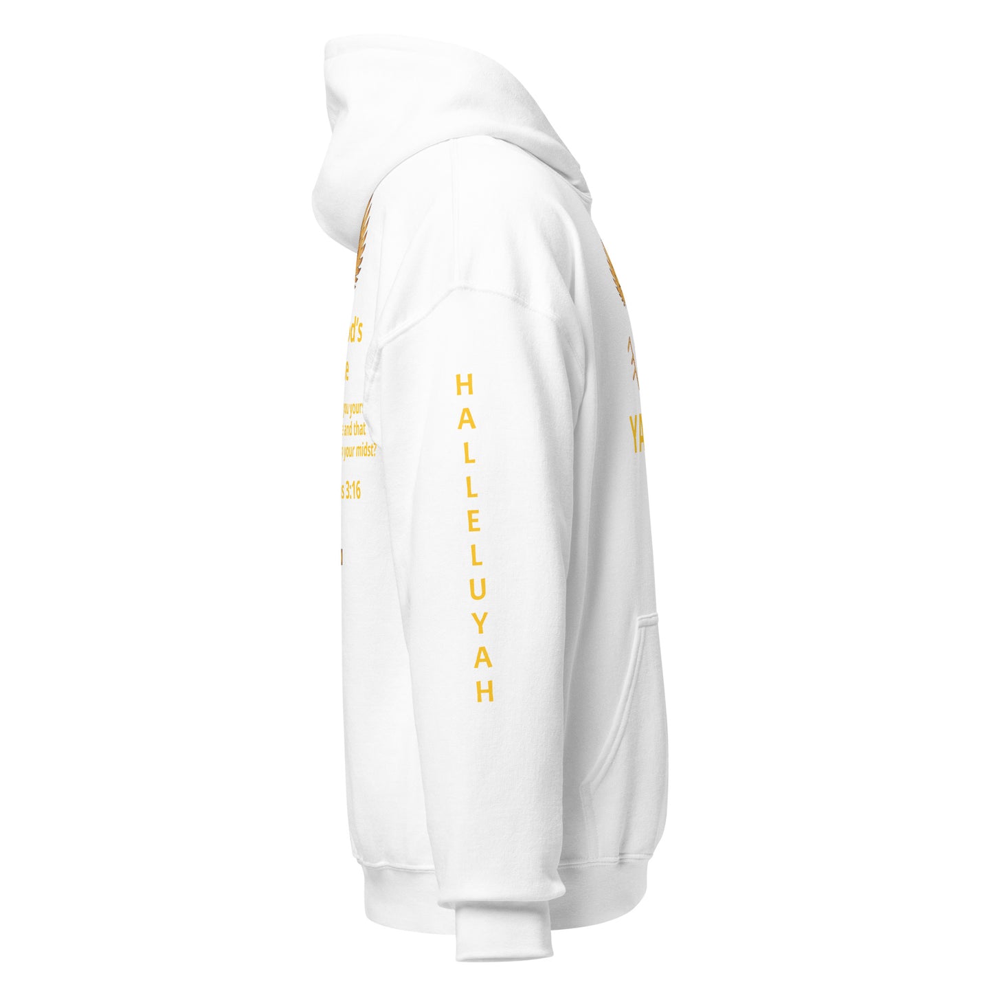 YAHUAH’s Temple J Unisex Hoodie
