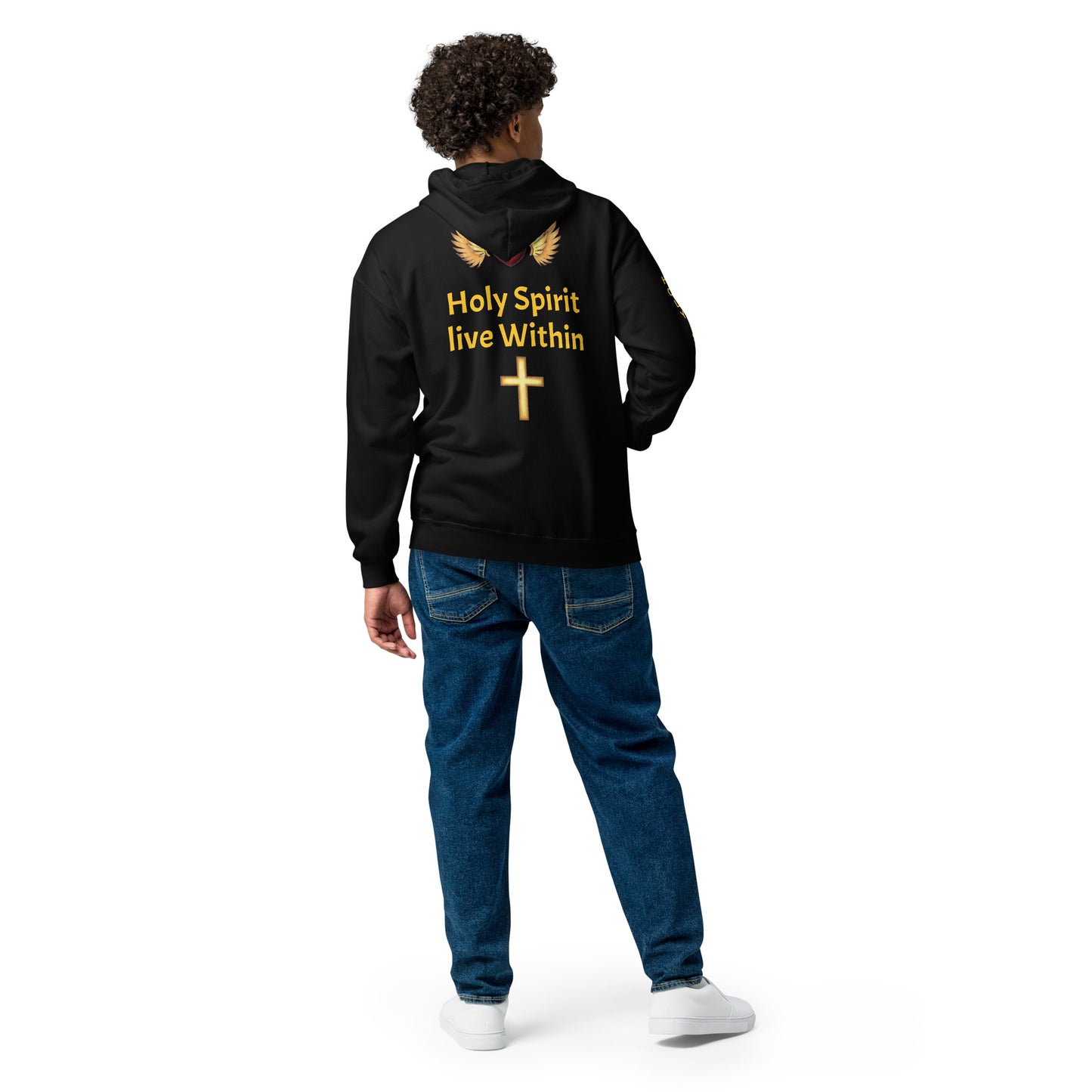 YAHUAH’s Temple J Unisex heavy blend zip hoodie