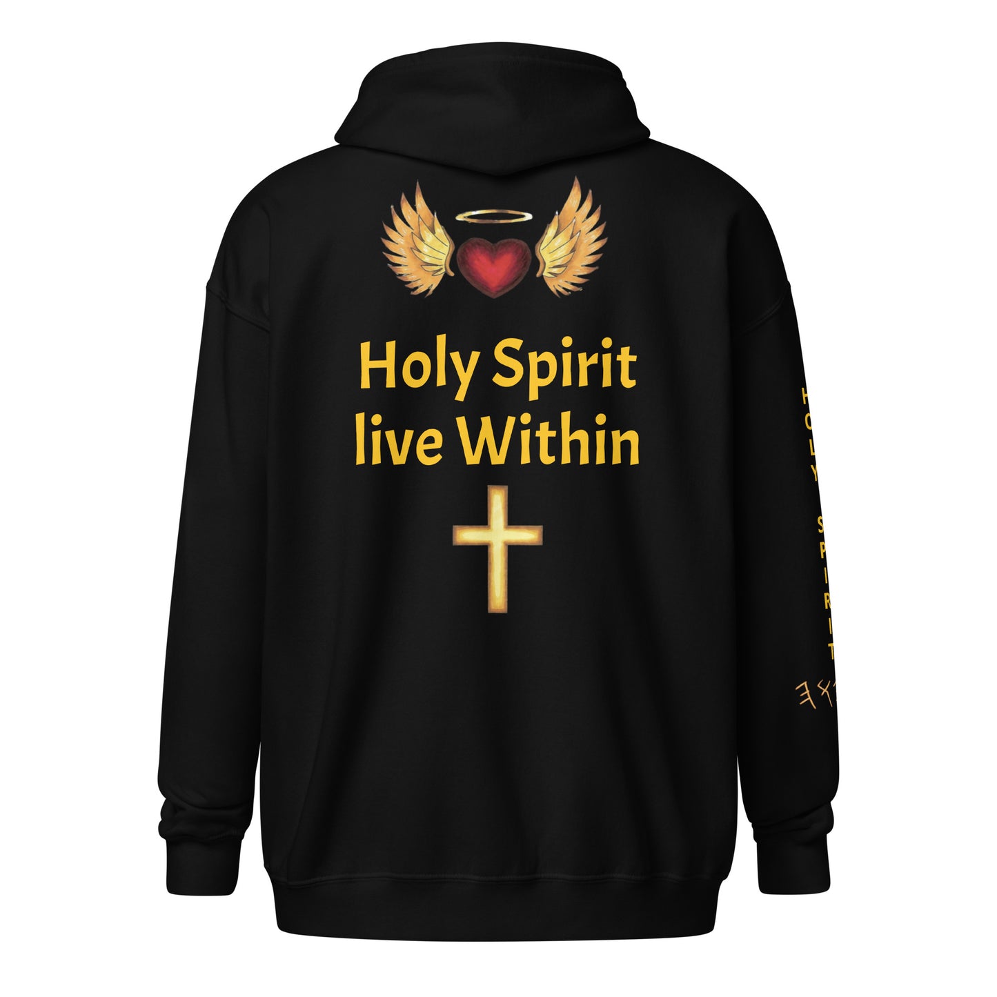 YAHUAH’s Temple J Unisex heavy blend zip hoodie