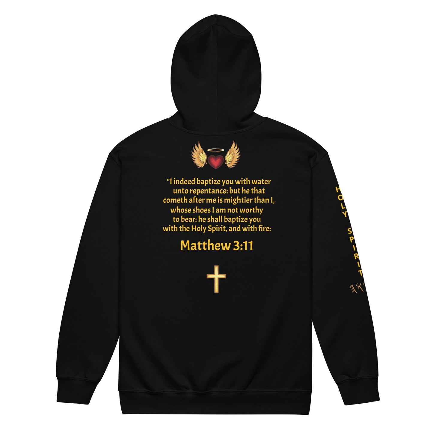 YAHUAH’s Temple J Unisex heavy blend zip hoodie