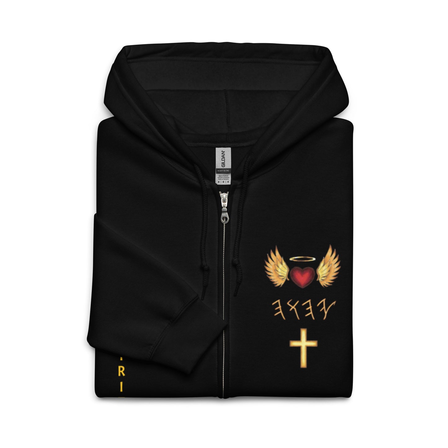 YAHUAH’s Temple J Unisex heavy blend zip hoodie