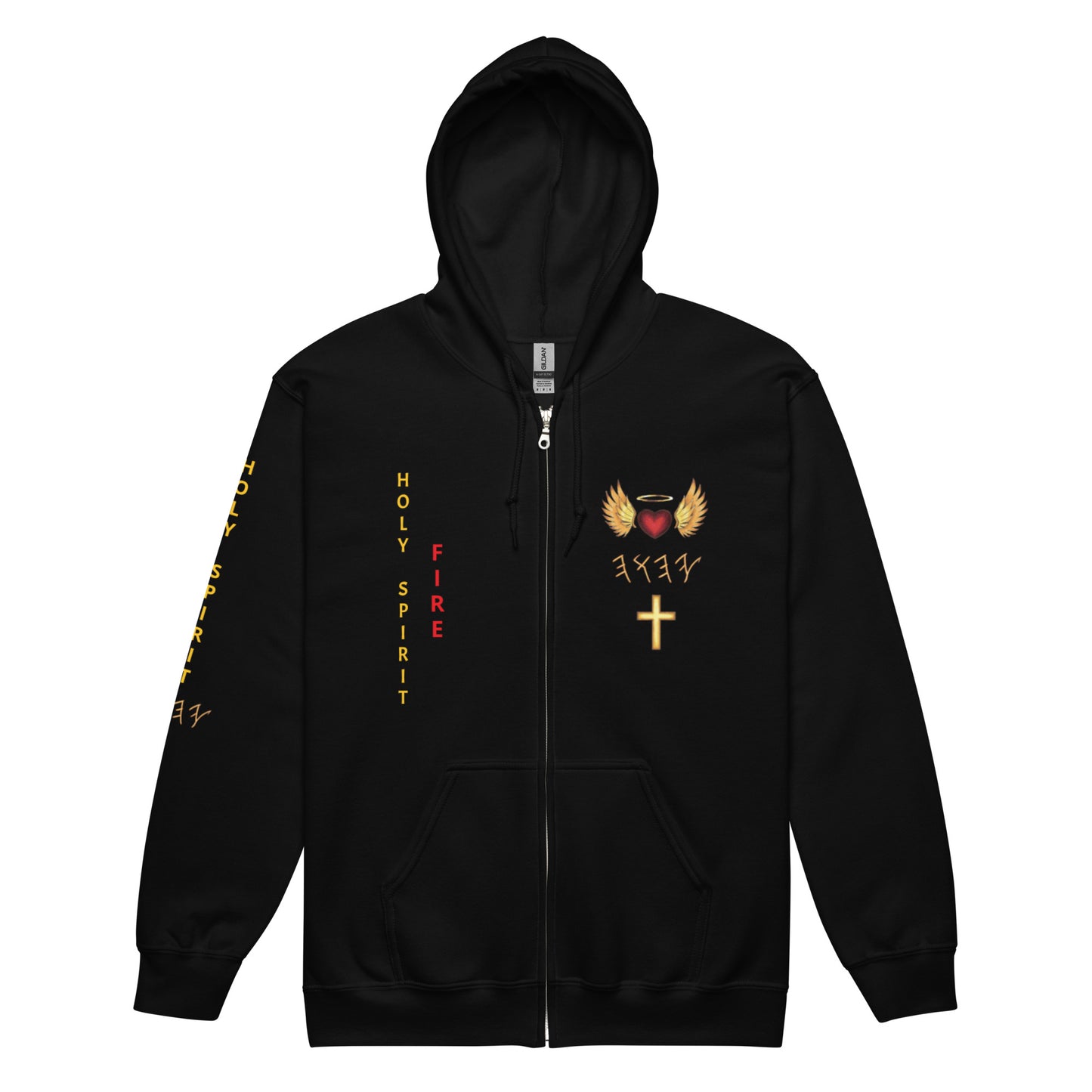 YAHUAH’s Temple J Unisex heavy blend zip hoodie