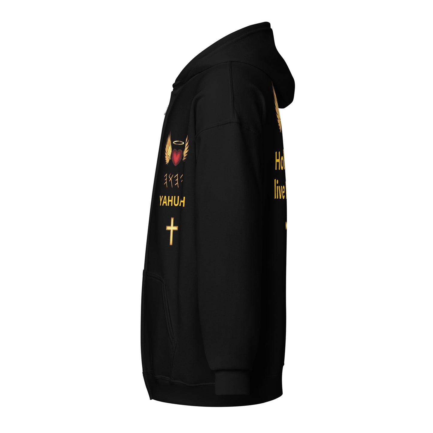 YAHUAH’s Temple J Unisex heavy blend zip hoodie