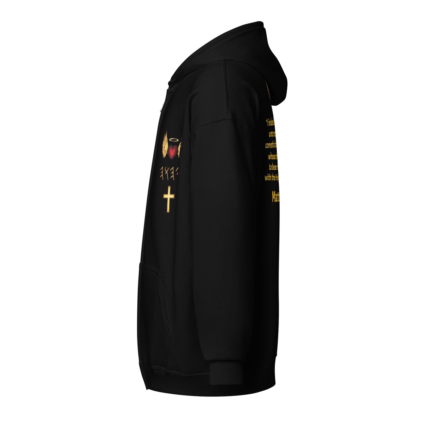 YAHUAH’s Temple J Unisex heavy blend zip hoodie