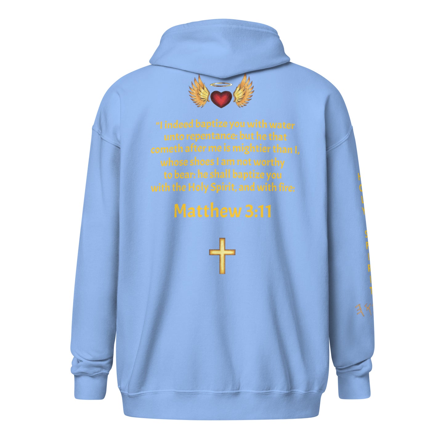 YAHUAH’s Temple J Unisex heavy blend zip hoodie