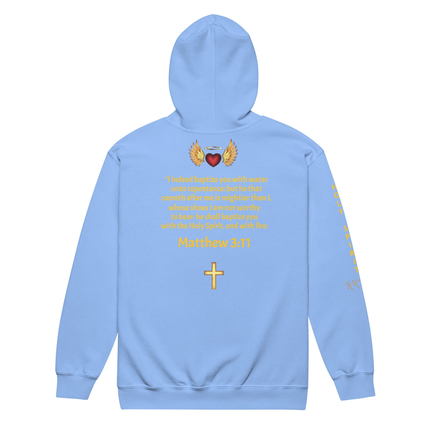 YAHUAH’s Temple J Unisex heavy blend zip hoodie