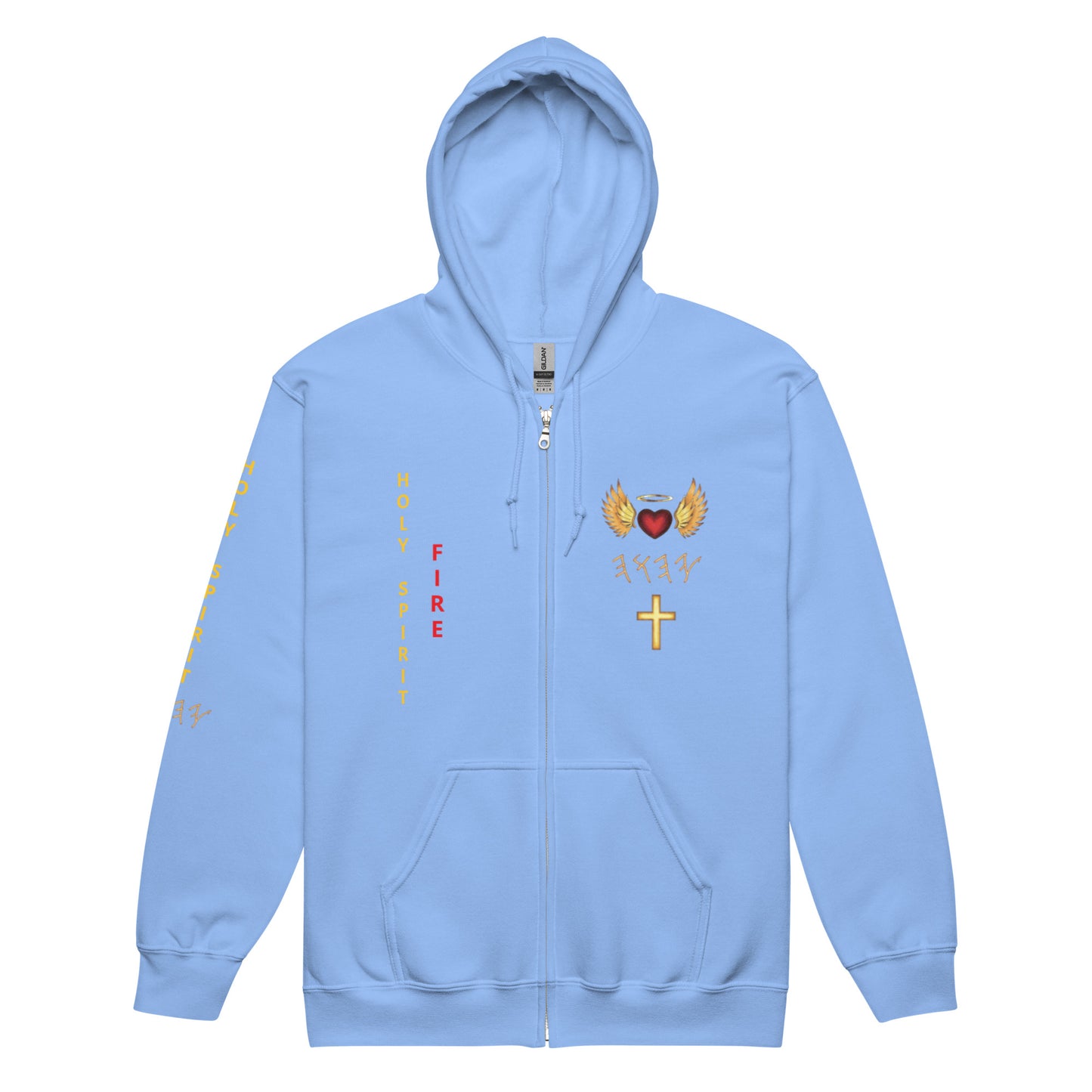 YAHUAH’s Temple J Unisex heavy blend zip hoodie