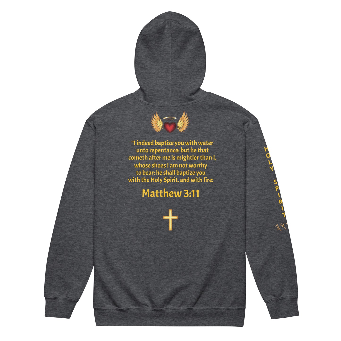YAHUAH’s Temple J Unisex heavy blend zip hoodie