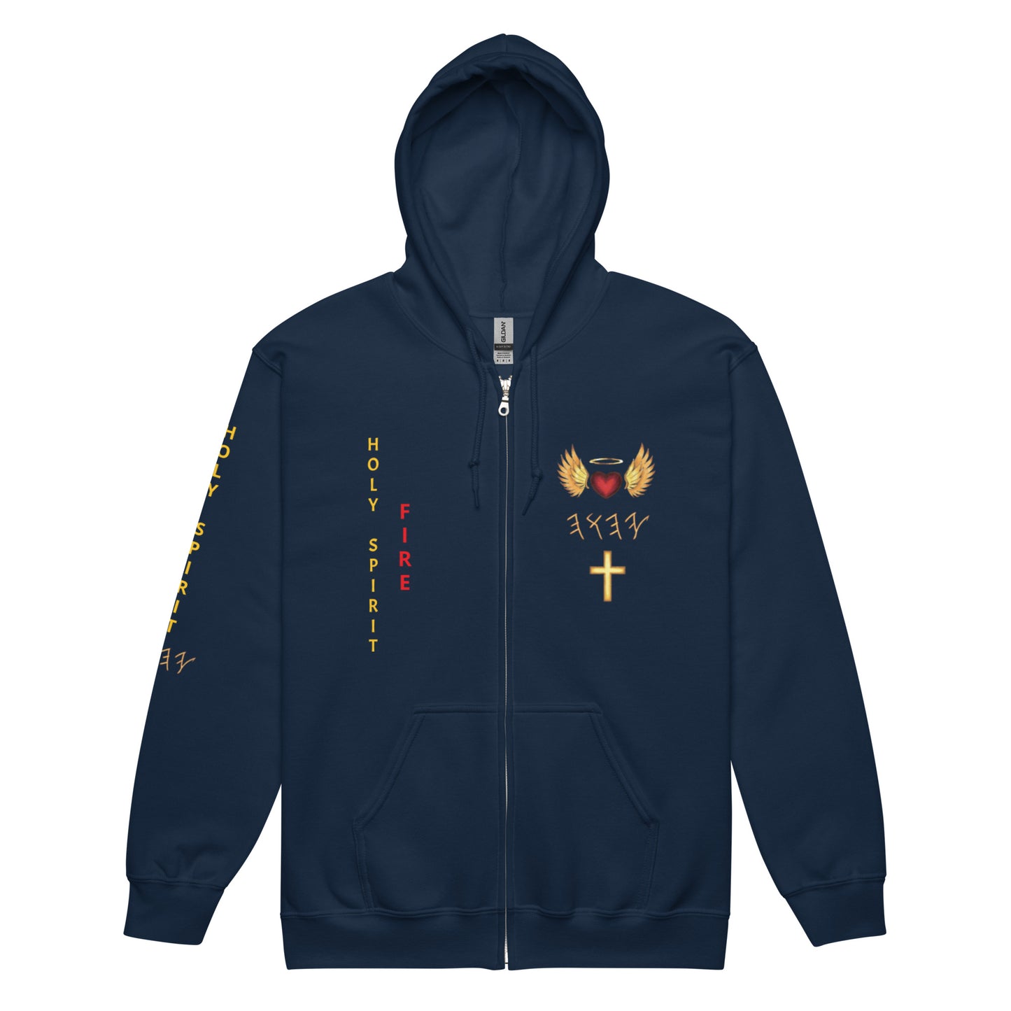 YAHUAH’s Temple J Unisex heavy blend zip hoodie