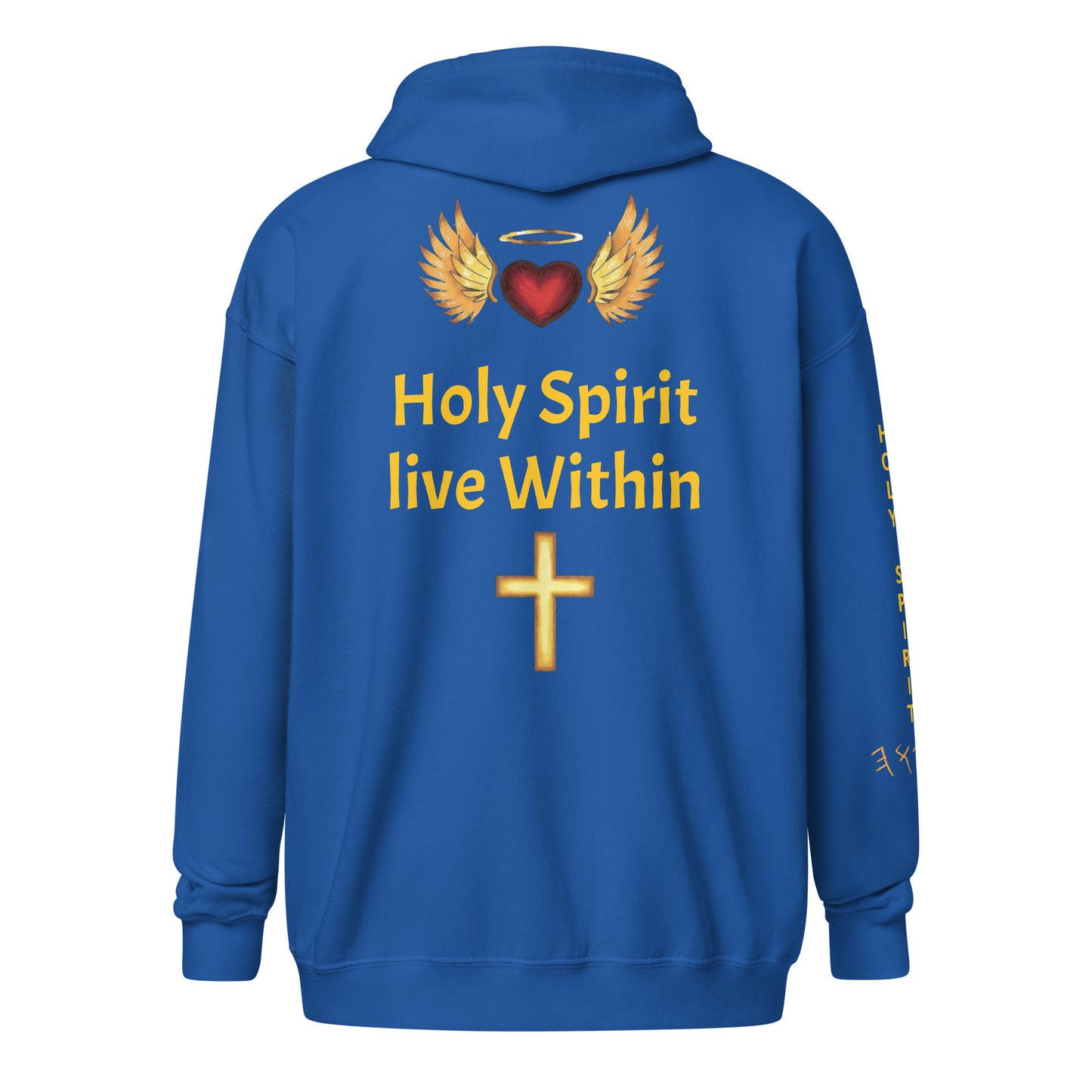 YAHUAH’s Temple J Unisex heavy blend zip hoodie