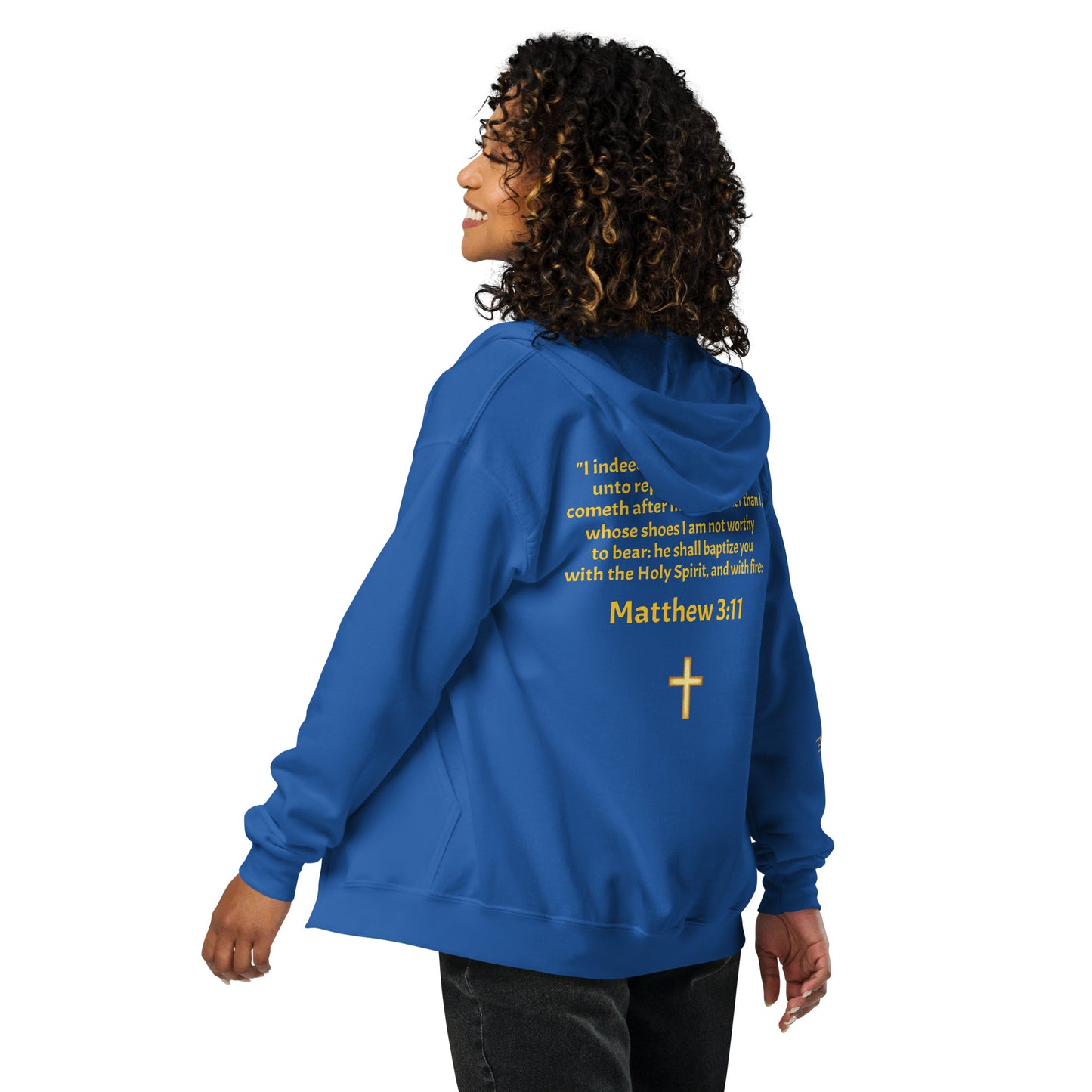 YAHUAH’s Temple J Unisex heavy blend zip hoodie