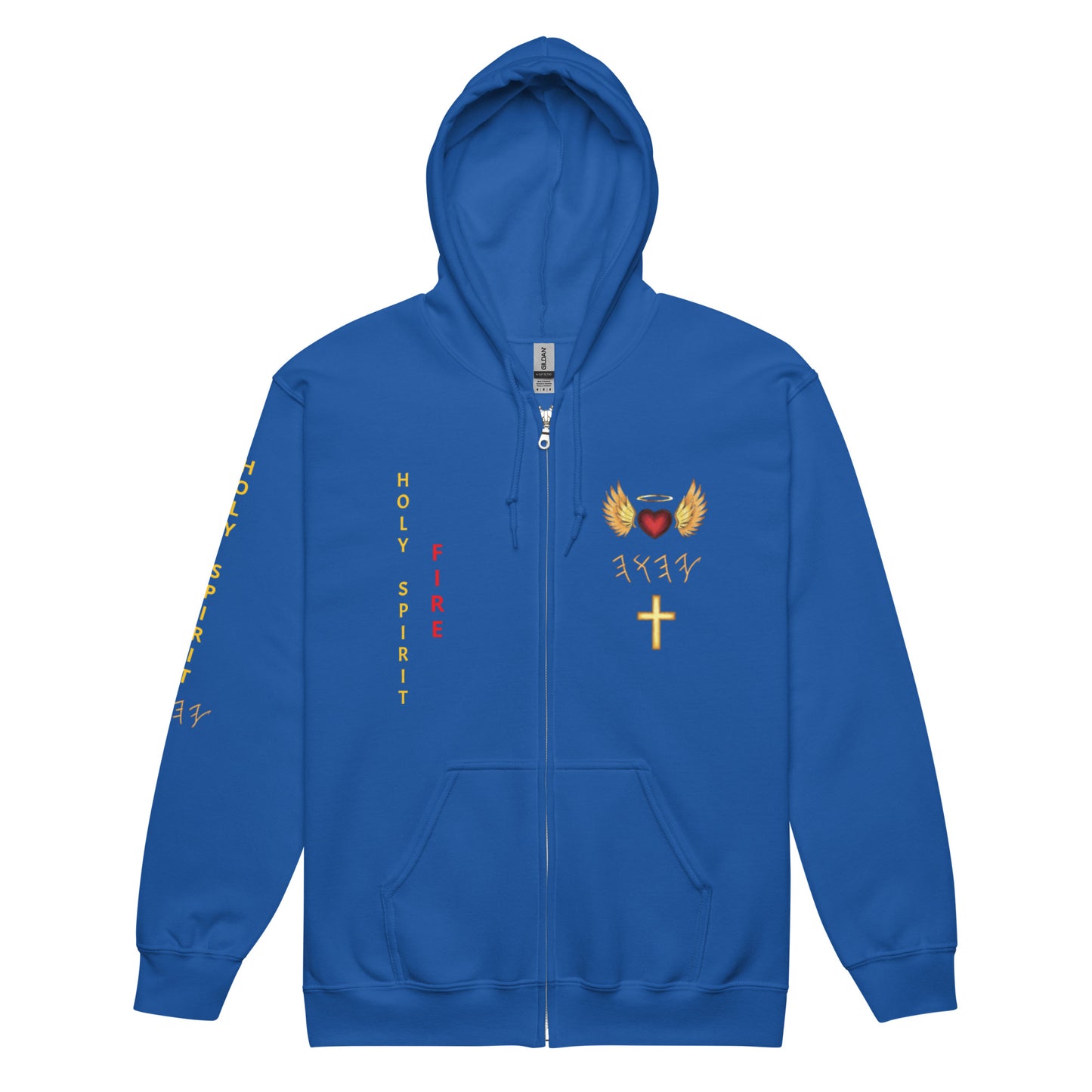 YAHUAH’s Temple J Unisex heavy blend zip hoodie