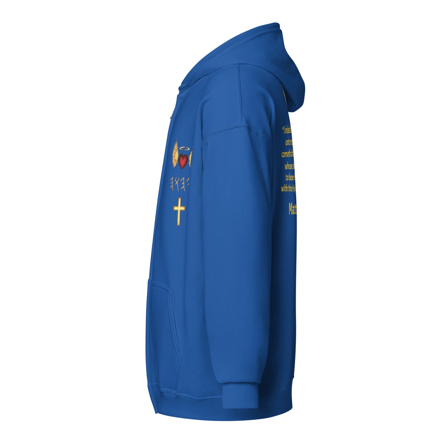 YAHUAH’s Temple J Unisex heavy blend zip hoodie