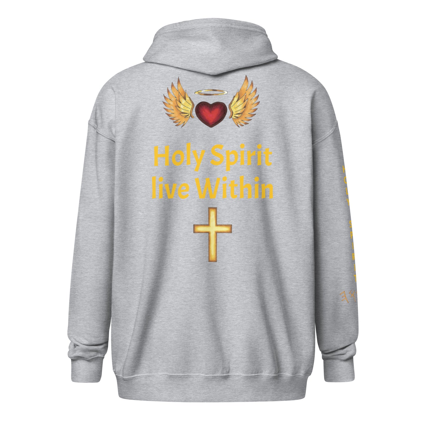 YAHUAH’s Temple J Unisex heavy blend zip hoodie