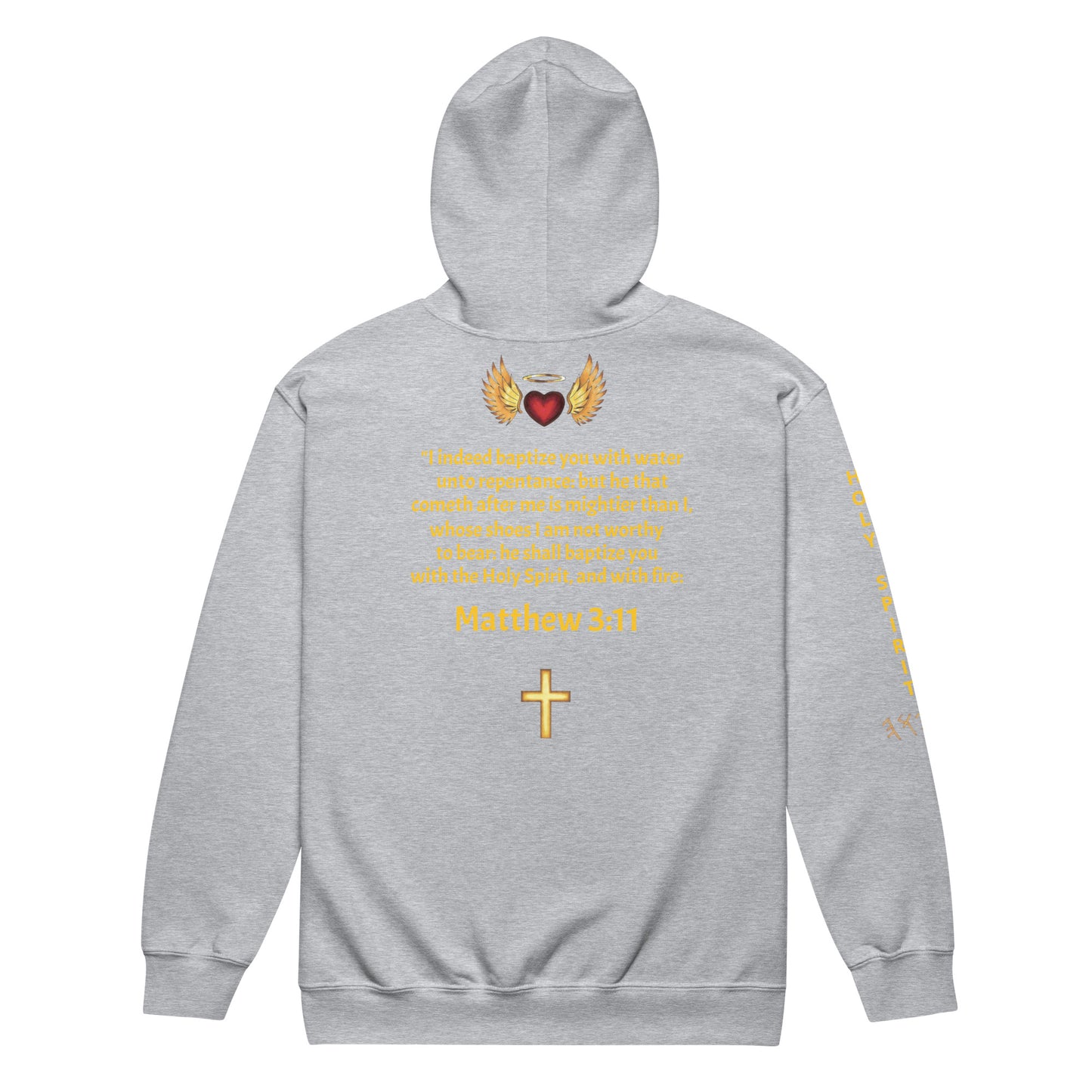 YAHUAH’s Temple J Unisex heavy blend zip hoodie
