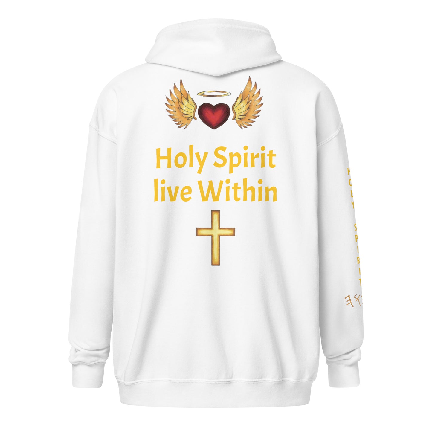 YAHUAH’s Temple J Unisex heavy blend zip hoodie