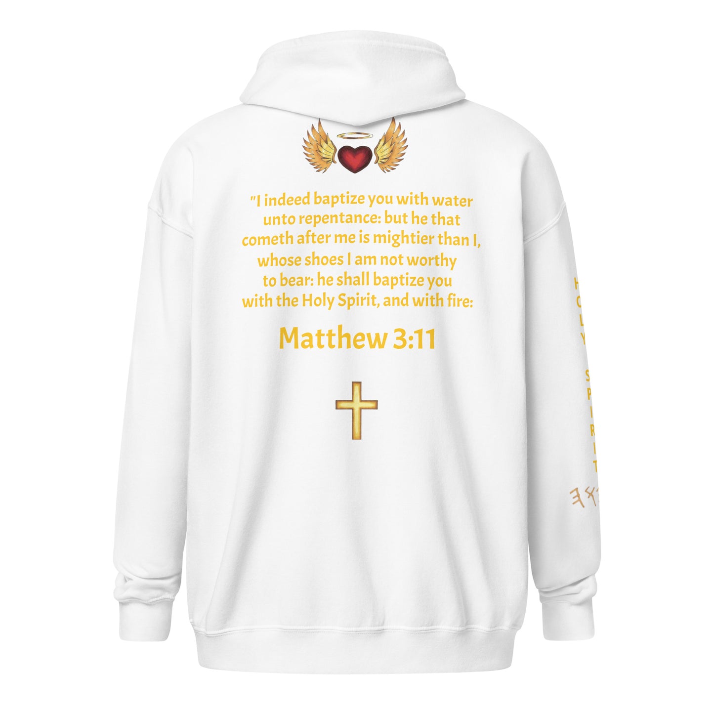 YAHUAH’s Temple J Unisex heavy blend zip hoodie