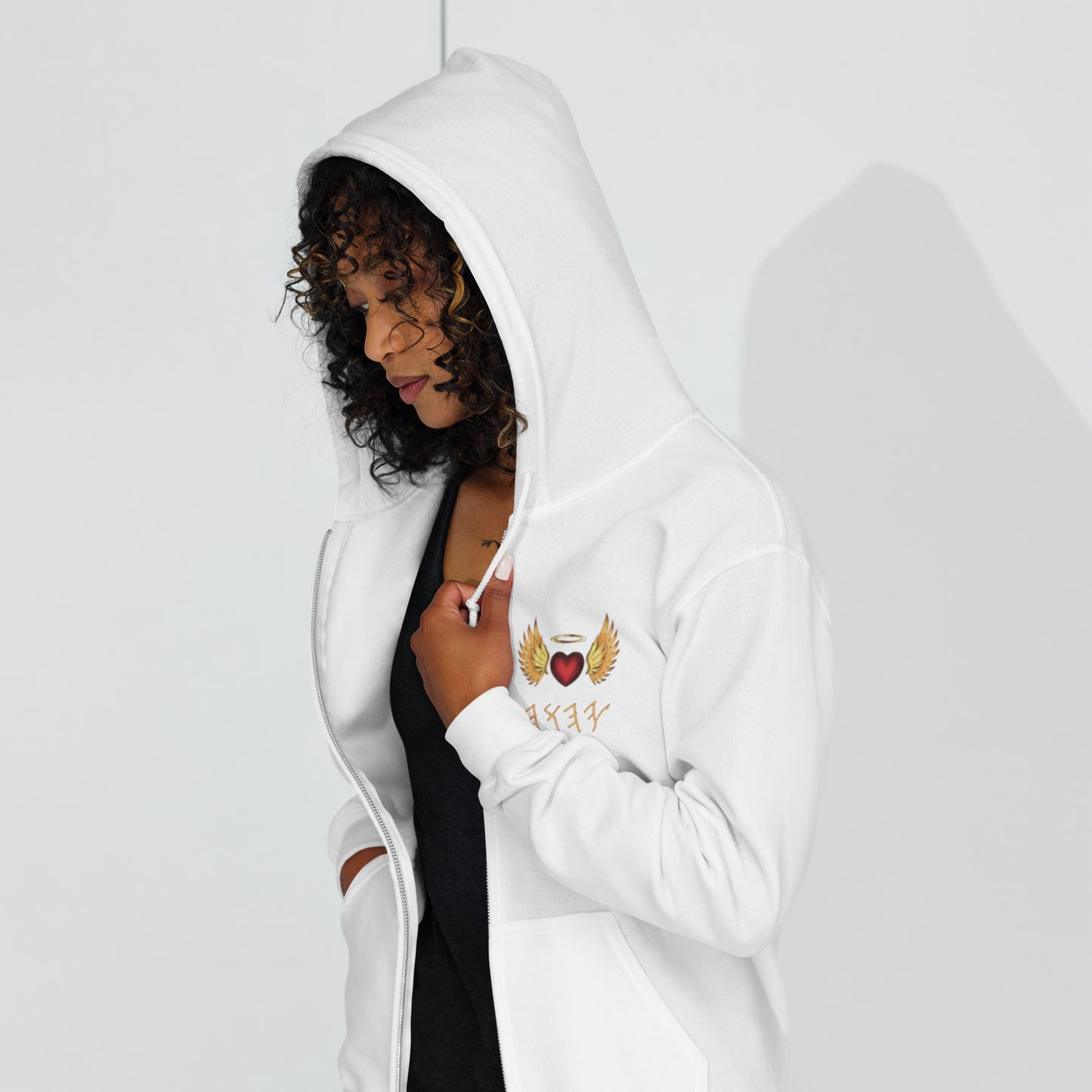 YAHUAH’s Temple J Unisex heavy blend zip hoodie