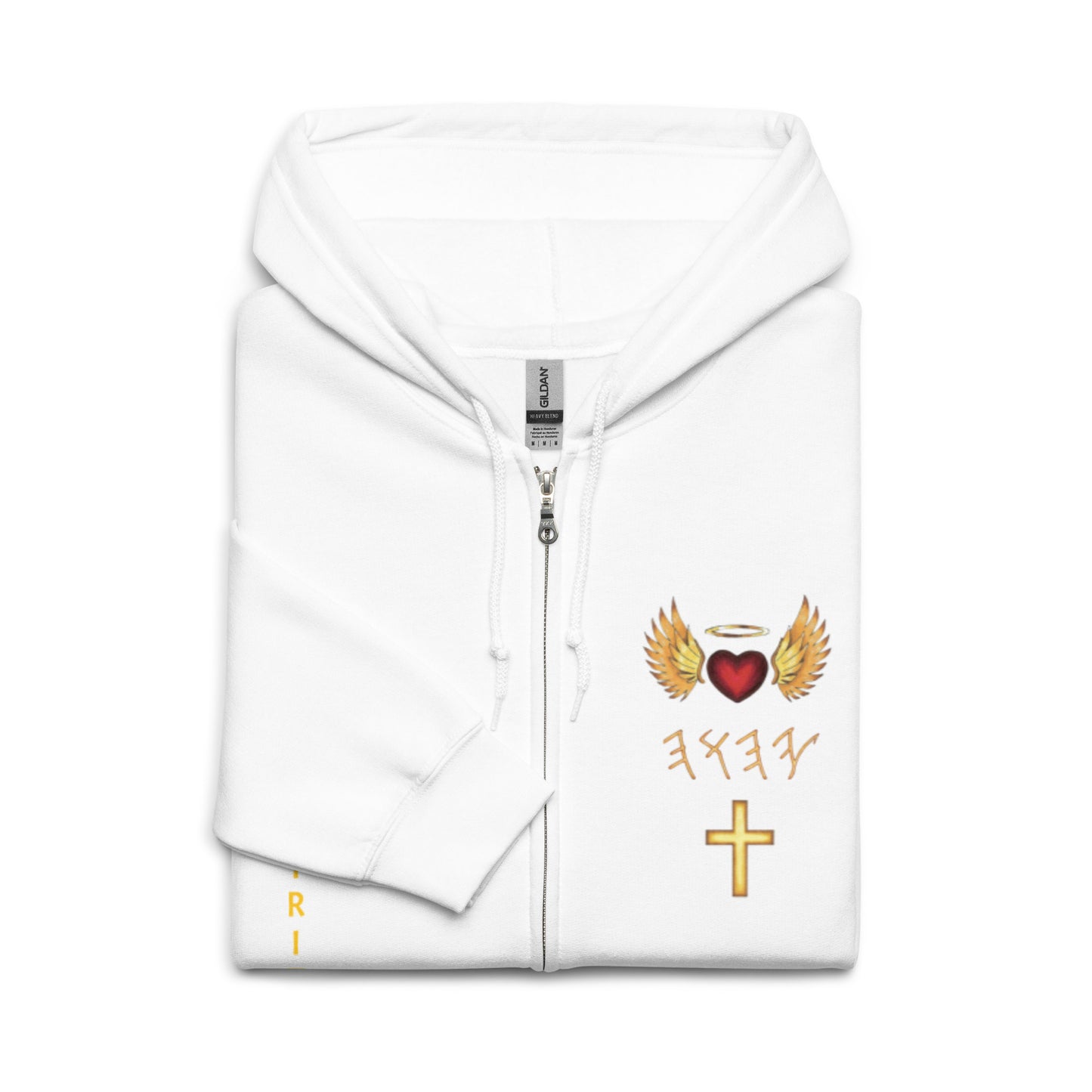 YAHUAH’s Temple J Unisex heavy blend zip hoodie