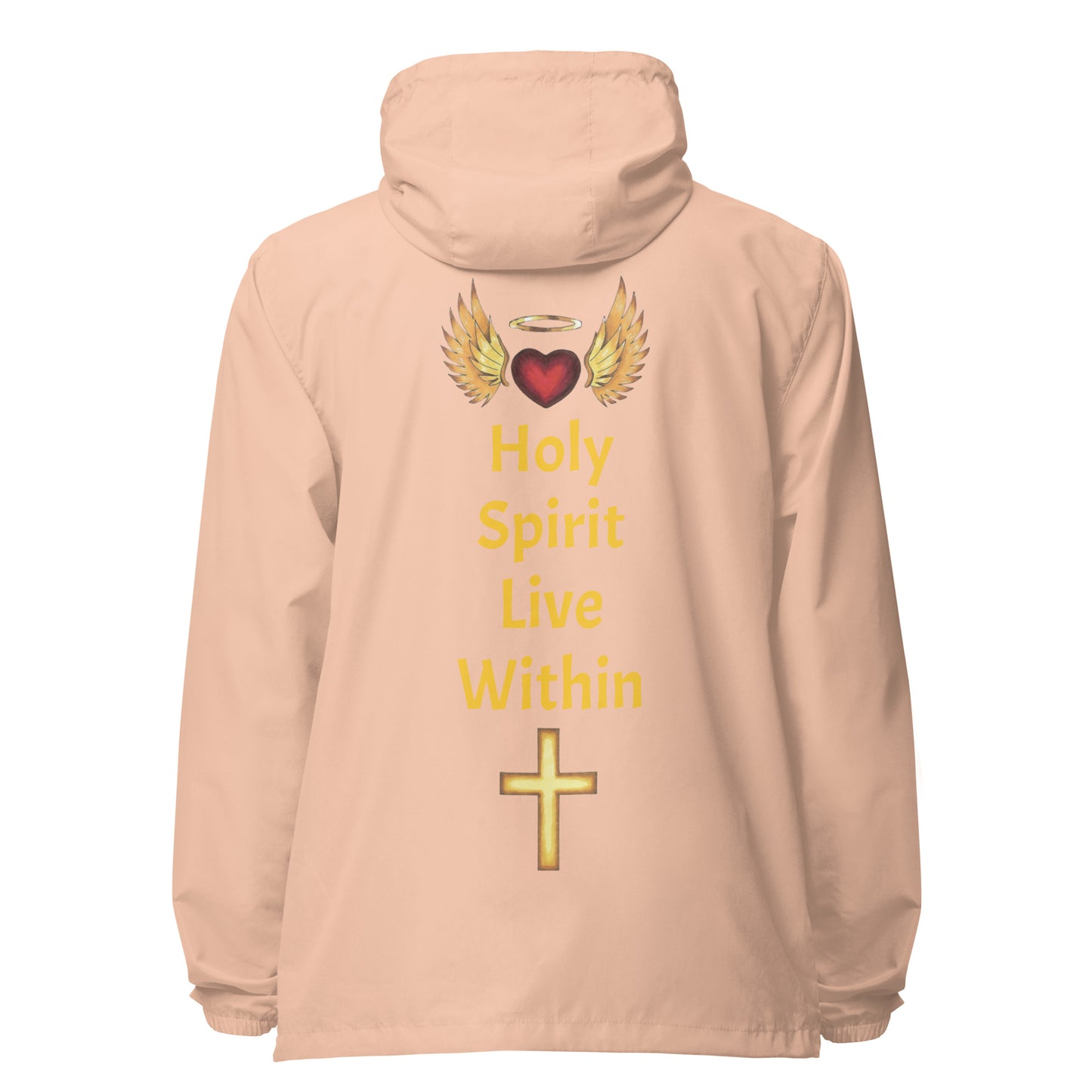 YAHUAH’s Temple J Unisex lightweight zip up windbreaker