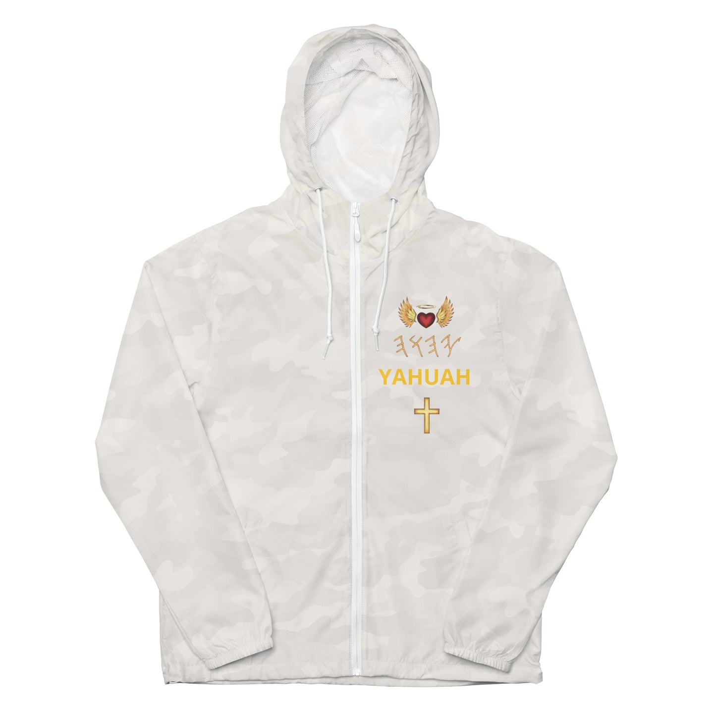 YAHUAH’s Temple J Unisex lightweight zip up windbreaker