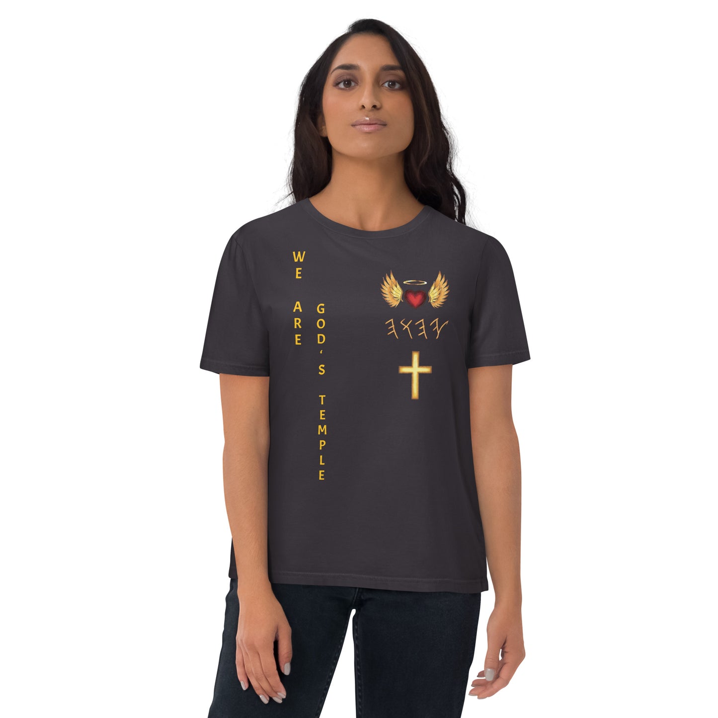 YAHUAH’s Temple S Unisex organic cotton t-shirt