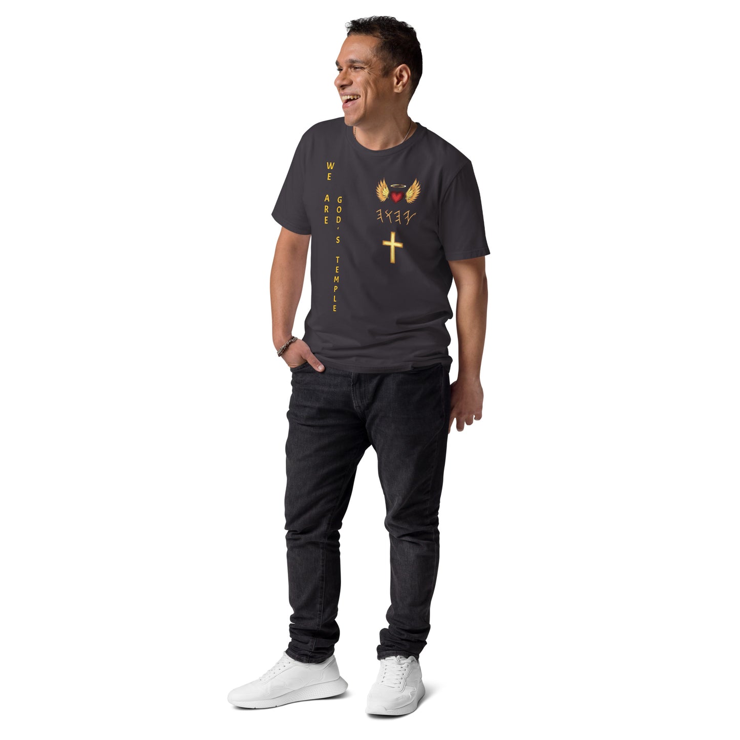 YAHUAH’s Temple S Unisex organic cotton t-shirt