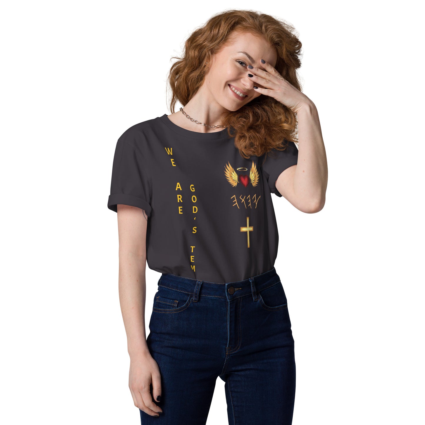 YAHUAH’s Temple S Unisex organic cotton t-shirt