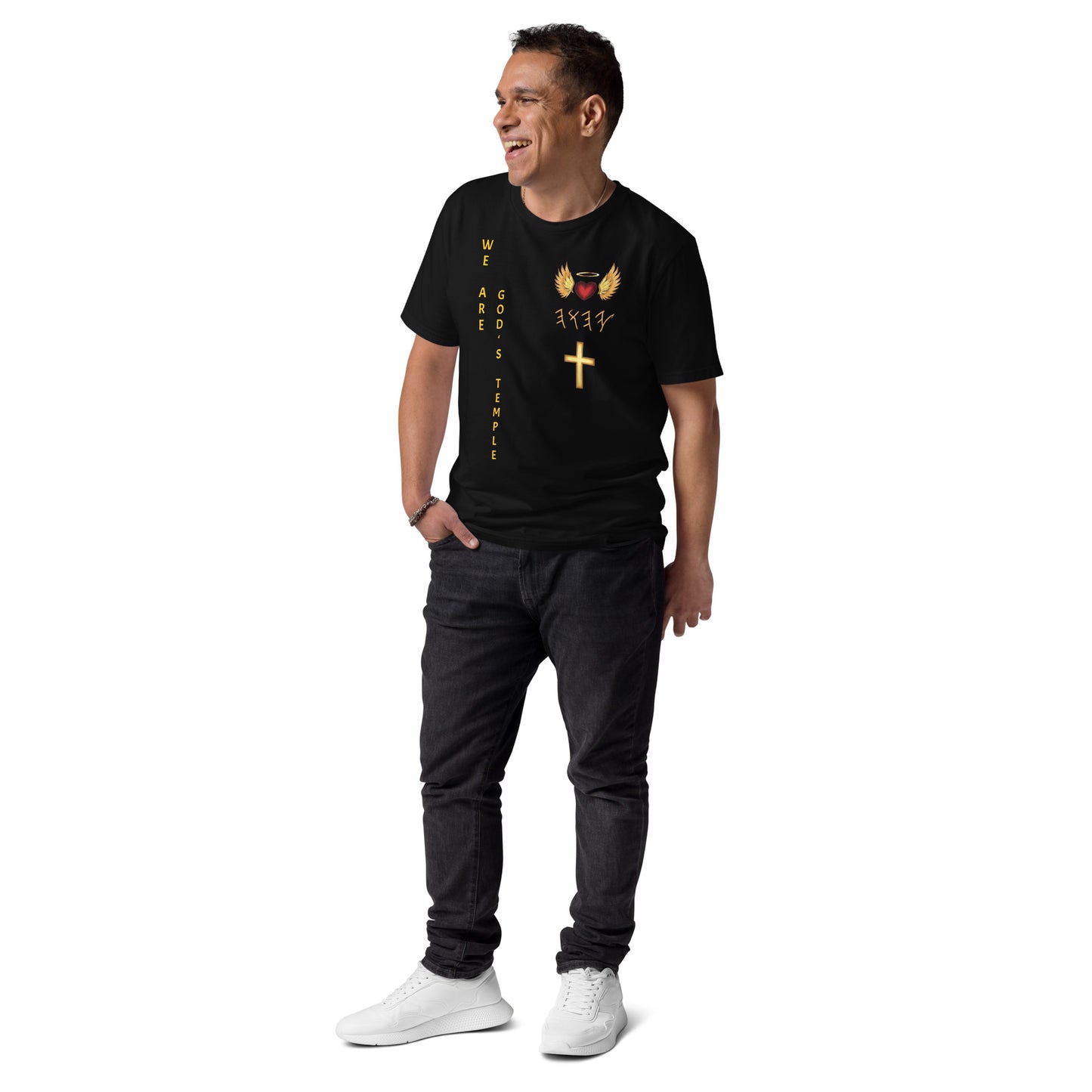 YAHUAH’s Temple S Unisex organic cotton t-shirt