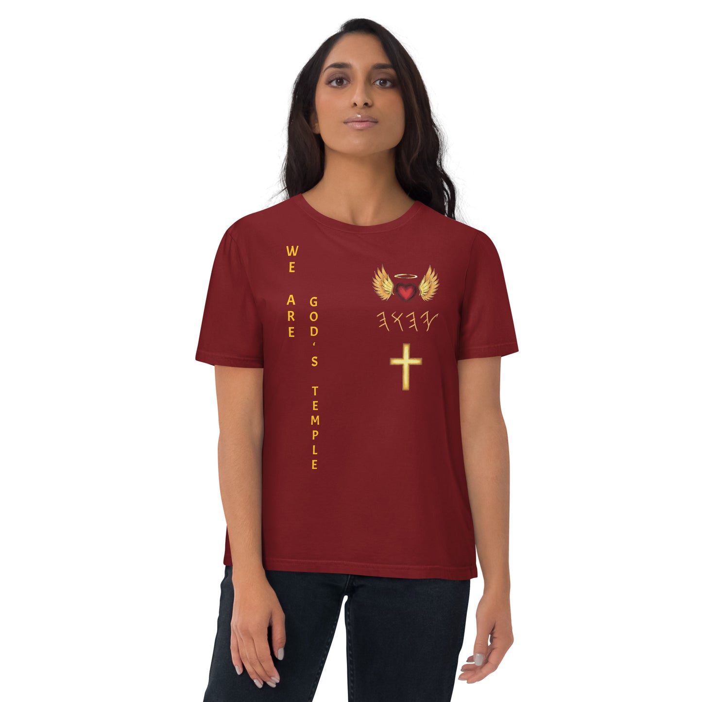 YAHUAH’s Temple S Unisex organic cotton t-shirt