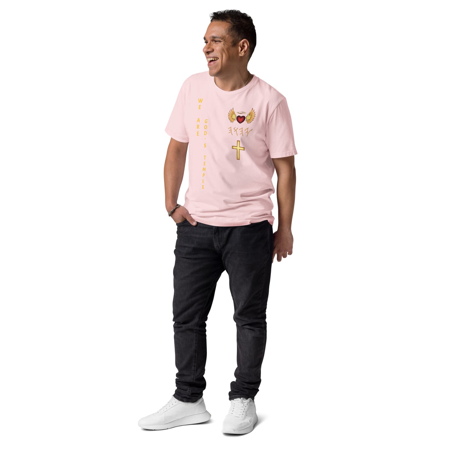 YAHUAH’s Temple S Unisex organic cotton t-shirt