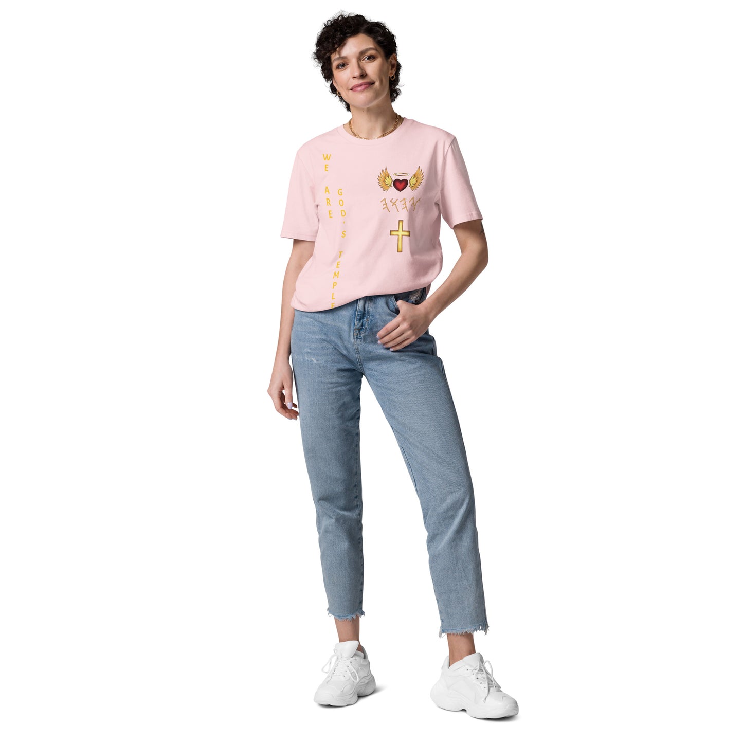 YAHUAH’s Temple S Unisex organic cotton t-shirt