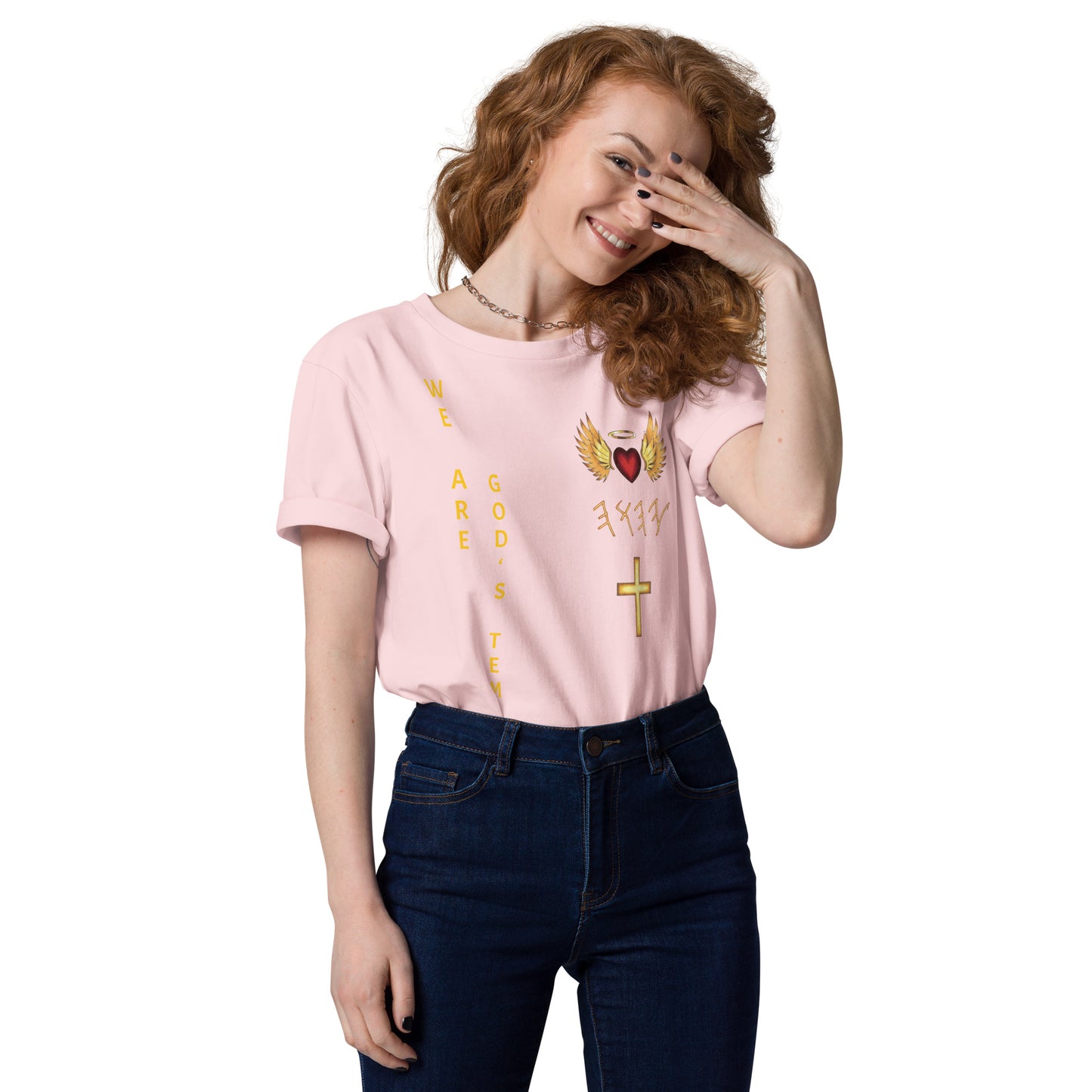 YAHUAH’s Temple S Unisex organic cotton t-shirt