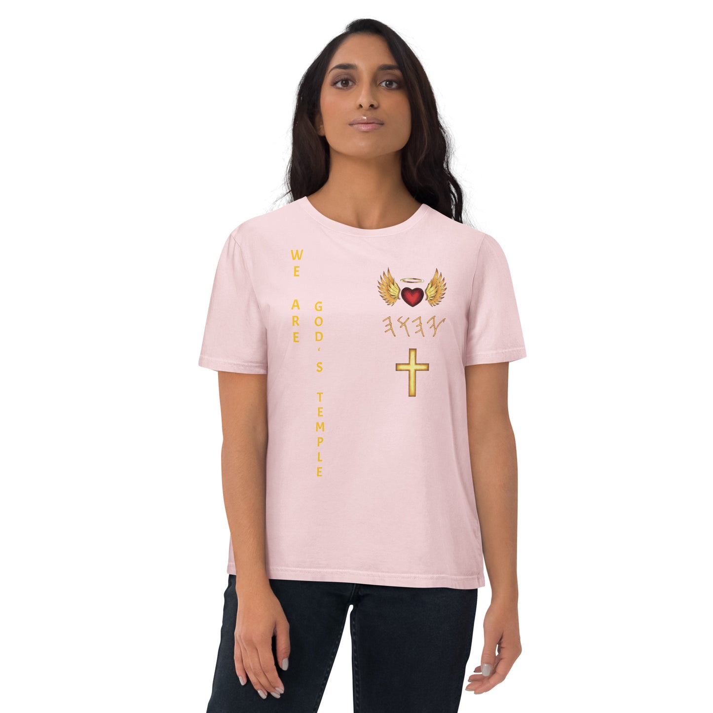 YAHUAH’s Temple S Unisex organic cotton t-shirt